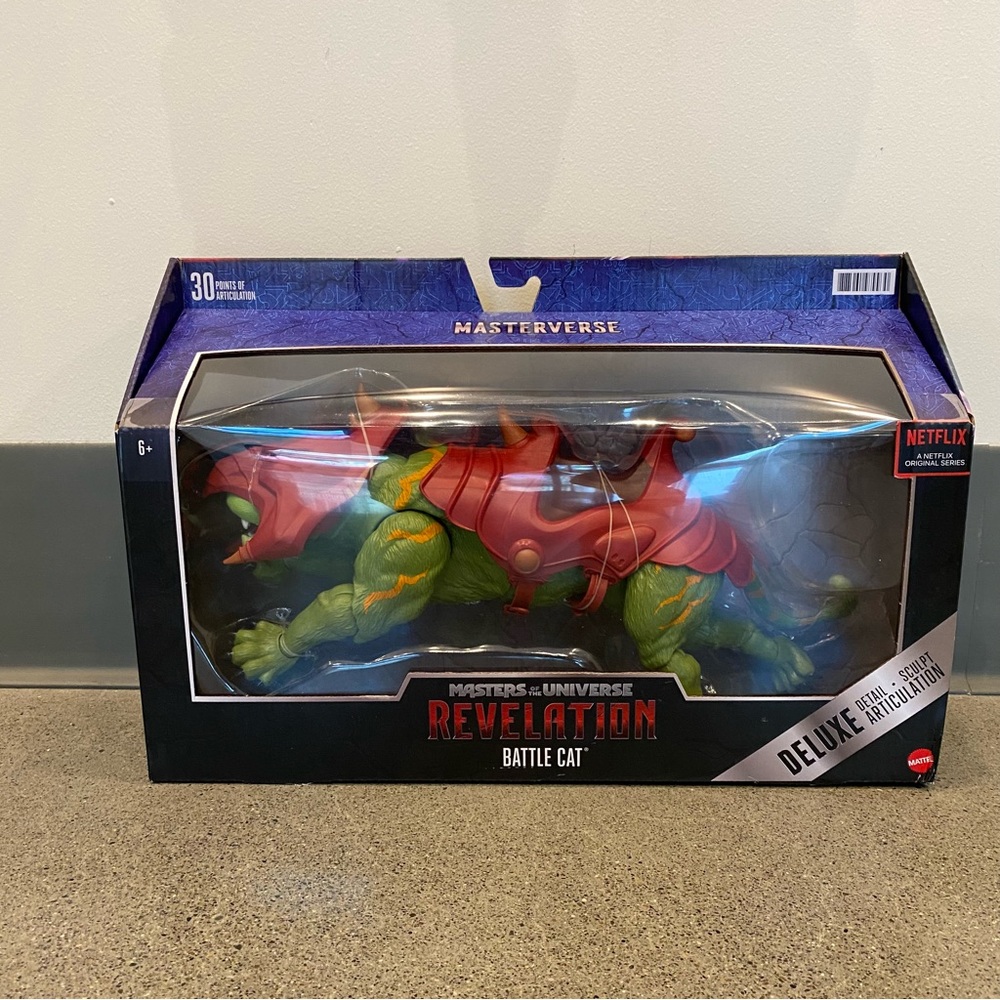 Masters of the Universe Masterverse Battle Cat, 14-in
Motu Battle Figure NEW